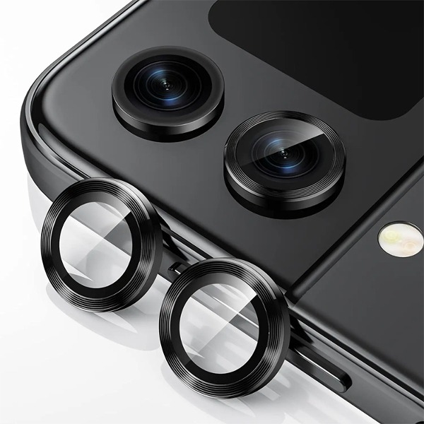 맥플 Z플립4 메탈 엣지 카메라 보호 필름 강화유리 - 맥플(Macple)
